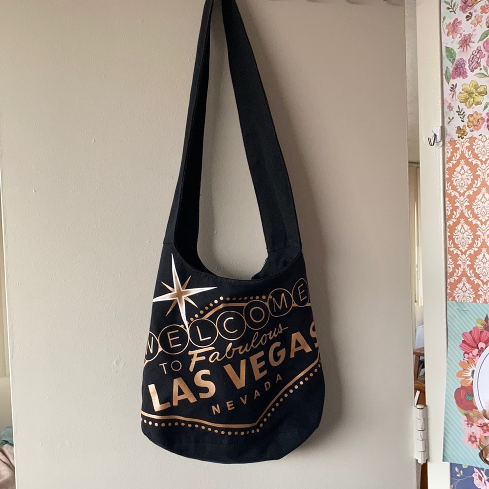 Las Vegas bookbag tote